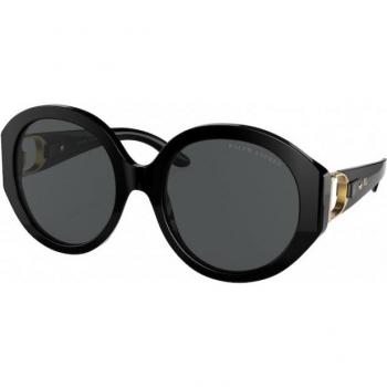 Ralph Lauren RL8188Q 500187 Anteojos de Sol para Mujer Negros