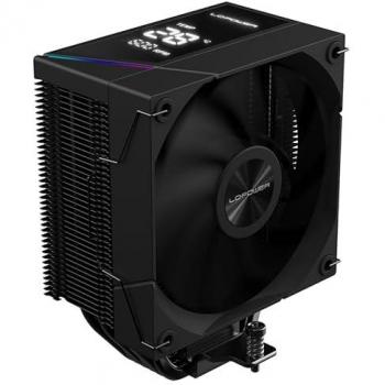 Refrigerador de CPU LC-Power LC-CC-120-DB6, Activo (125 mm), Ventilador 12 cm, Negro