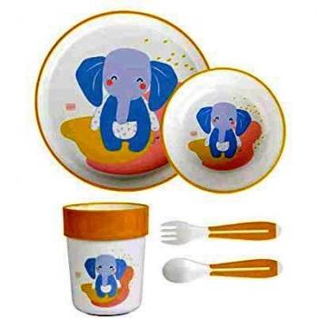 Saro Wild Colors Set 5 Piezas De Comida