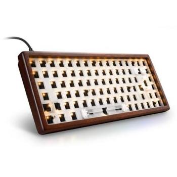Teclado para Gaming Sharkoon SKILLER SGK50 S3 Barebone de Madera con RGB
