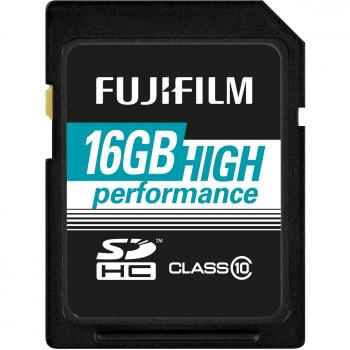 Fujifilm SDHC HIGH Performance Class 10 - Tarjeta de memoria SecureDigital de 16 GB