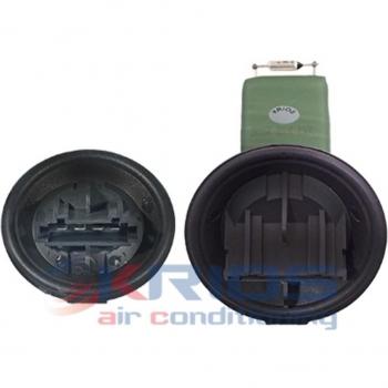 Regulador de resistencia para ventilador interior MEAT & DORIA K109054 compatible con VW, AUDI y SKODA