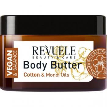 Body Butter Vegan & Balance con Aceite de Algodón y Monoi - Revuele