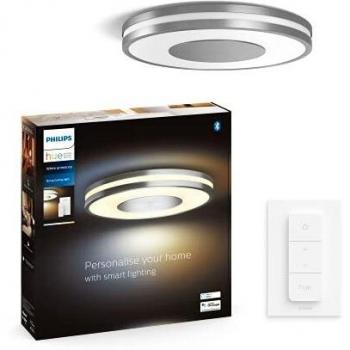 Lámpara de Plafón Philips Hue Being 32W LED Ambiance Blanca, Aluminio, Bluetooth y Control Remoto