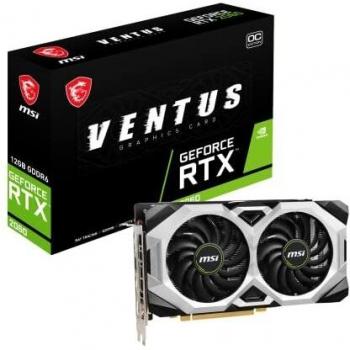 Tarjeta Gráfica MSI GeForce RTX 2060 Ventus OC 12GB GDDR6