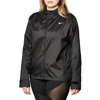 NIKE CU3217 W NK Essential Jacket Jacket Women's Black/Reflective silv L