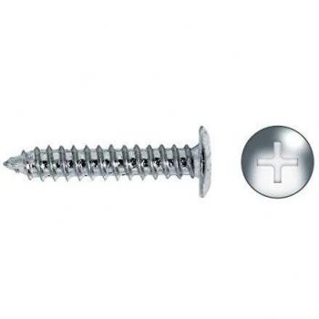 Celo 94216Fs - Tornillo Rosca Chapa Fs Cabeza Baja Impronta Ph Diámetro 4,2X16 Cincado, 500 Unidades