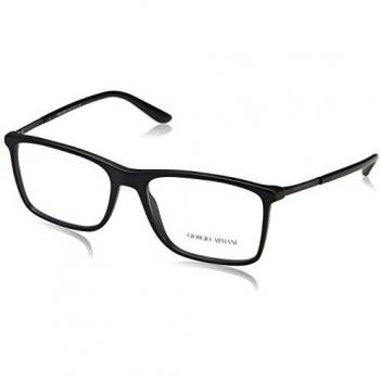 Giorgio Armani 0AR7146 Monturas de Gafas, Matte Black, 56 para Hombre