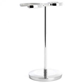 Mühle Chrome Razor & Brush Stand Holder Combo