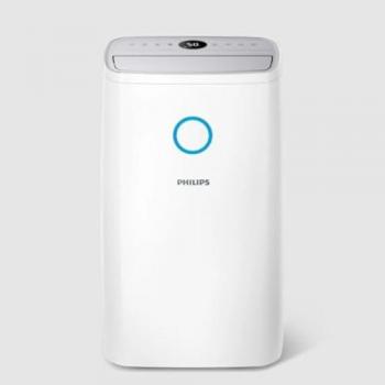 Deshumidificador Philips Serie 3000 DE3306/11 Blanco, 34,3 l/día, para espacios de hasta 150 m³, con modo secado y opción de aromaterapia