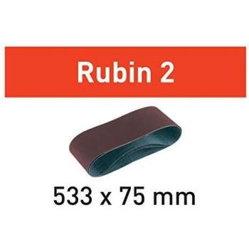 Banda de lijar L533X 75-P80 RU2/10 Rubin 2