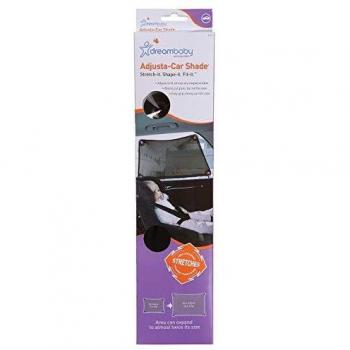 Dreambaby Sombrilla Ajustable para Ventana de Coche - Estirable y Moldeable