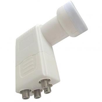 König - Konig Kn-Lnb-Qd20 Universele Quad Lnb 0.2 Db Voor 4 Tv