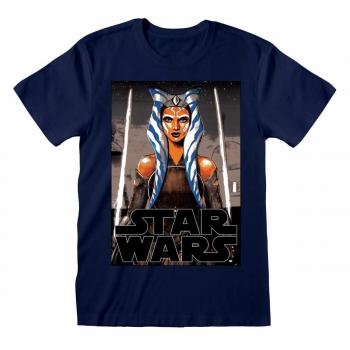 Camiseta Unisex Star Wars White Blades Azul - 100% Algodón - Talla XXL