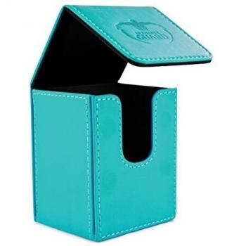 Caja de Cartas Ultimate Guard Flip Deck Case 100+ Cuero Sintético Azul