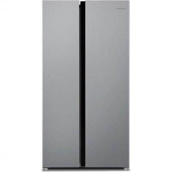 Frigorífico Side by Side Jocel JSBS014634, 445 litros, puertas en inox, 120 W, Clase eficiencia F, No Frost