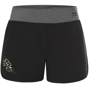 LI Ning – Pantalones cortos para mujer Bermudas Mélanie, mujer, color negro, tamaño XS