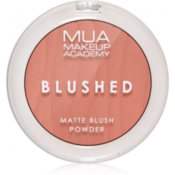 MUA Makeup Academy Blushed Powder Blusher in Rose Tea, 5 g