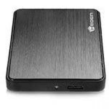 Caja externa HDD 2,5 SATA USB 3.0 sin tornillos color negro HEDEN