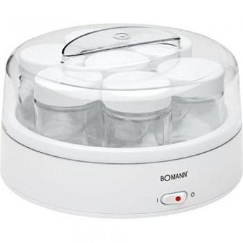 Bomann JM 1025 CB - Yogurtera, 1,1 l, 7 tarros, color blanco