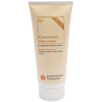 Biofficina Toscana Crema Basic Rostro-Cuerpo, 200 ml