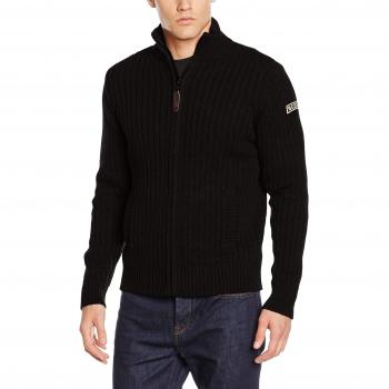 Schott NYC Rage1, Jersey para Hombre, Negro