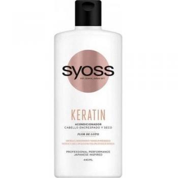 Syoss Keratin Acondicionador para Cabello Encrespado y Seco 440 ml