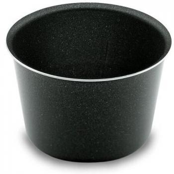 Lacor - 68808 - Set 4 Flaneros Aluminio Antiadherente 8 cms - Negro