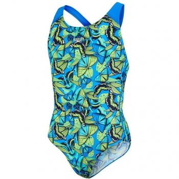 Speedo sambeeny – Bañador para niñas, color azul, talla ES: 6 años