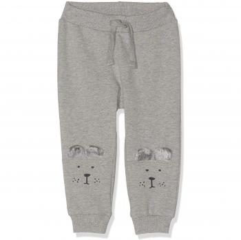 NAME IT Nbmbenman Swe Pant, Pantalones para Bebés, Gris Grey Melange, 68