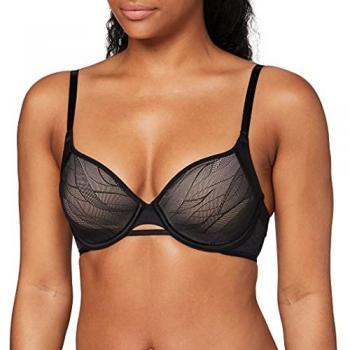 Triumph Women's Airy Sensation Underwire Padded Bra - Black - Size 32E