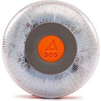 FlashLED SOS Luz de Emergencia para Coche V16 Homologada con Base Imantada Geolocalizable Funciona a Pilas Conectada IoT DGT 3.0