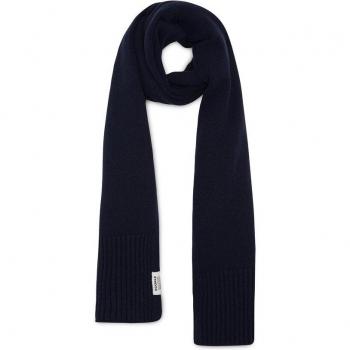 Bufanda de lana reciclada Woolalf Scarf marino ECOALF