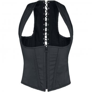 Burleska Juliette Underbust Corsé Negro M