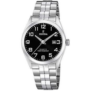 Festina Mens Analogue Quartz Watch with Stainless Steel Strap F20437/4