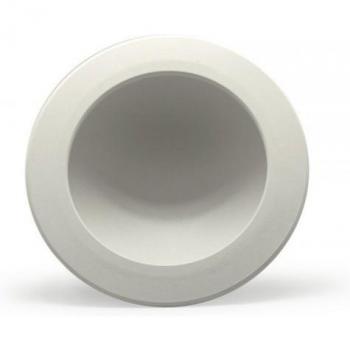 Foco empotrable Fusion blanco mate 1 bombilla 5,5cm 12W led 4000K, 1080lm, redondo