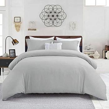 WAVVE Funda Nórdica 150x200 cm para Cama 90 con 1 Funda de Almohada 40x75 cm, Funda de Edredón de Microfibra, Suave y Transpirable