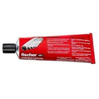 Fischer Adhesivo para PVC en Tubo de 125 ml, Transparente