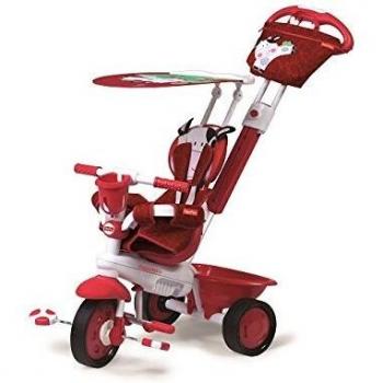 Fisherprice - Triciclo con Mango, Color Rojo
