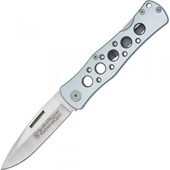 Smith & Wesson Extreme Ops Lockback Folding Knife with Aluminum Handle