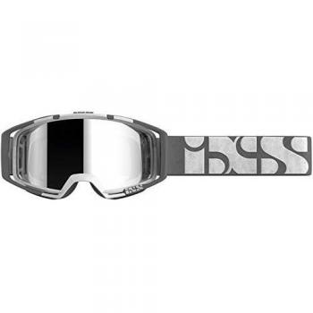 IXS unisex_adult Goggle Trigger White/Mirror Silver Sunglasses, UNI