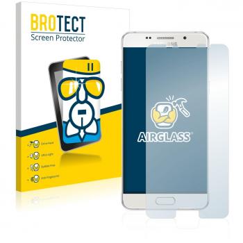 BROTECT Protector Pantalla Cristal Híbrido Compatible con Samsung Galaxy A5 2016 Protector Vidrio - [Dureza 9H, Anti-arañazos]