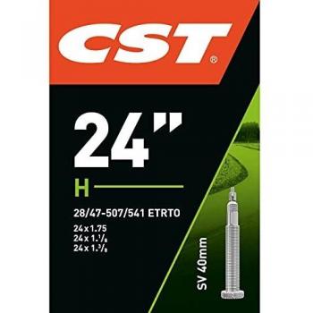Cámara de aire CST 24 x 1.75/1 3/8 FV/SV 40mm Butilo