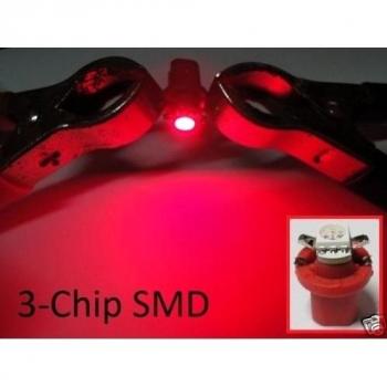 4 x rojo - del TACHO LED B8.5D - 3-chip SMD 1,2 W B8.5D Luz