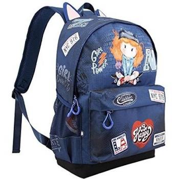 Forever Ninette Skater Blue-Mochila HS FN