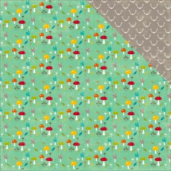 Mushroom Medley Double-Sided Cardstock 12X12-Trompettes de Mort