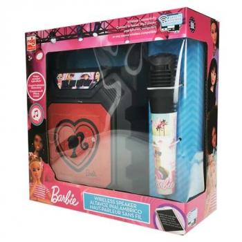 Altavoz Bluetooth Portátil con Micrófono Reig Barbie 4420