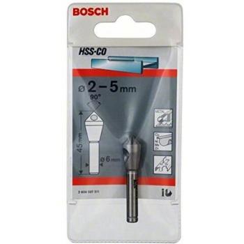 Bosch 2 608 597 511 - Avellanador con taladro transversal - 10,0 mm, 2-5, 45 mm, 6 mm