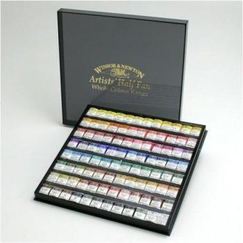 Windsor & Newton artist watercolor half pan 96 color set