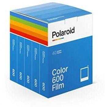 Polaroid - 6013 - Color film for 600 – 5 film pack - 40 Photos